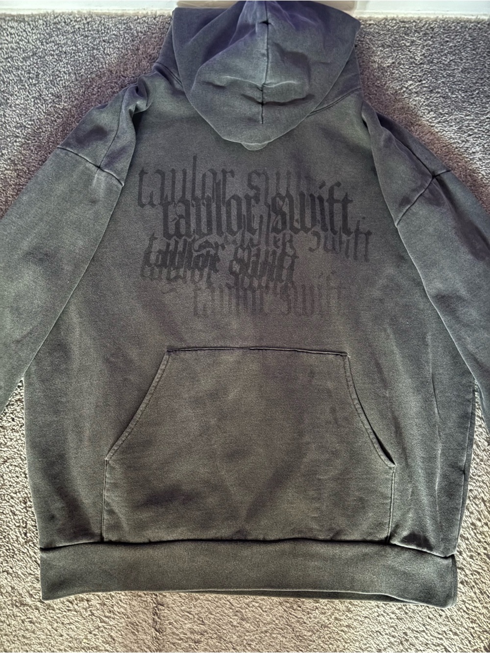 Taylor Swift Reputation Era Snake Heavy Hoodie - Picture 2 of 6